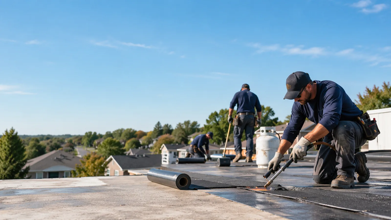 Flat Roof Leak Repair providers in Etna, OH